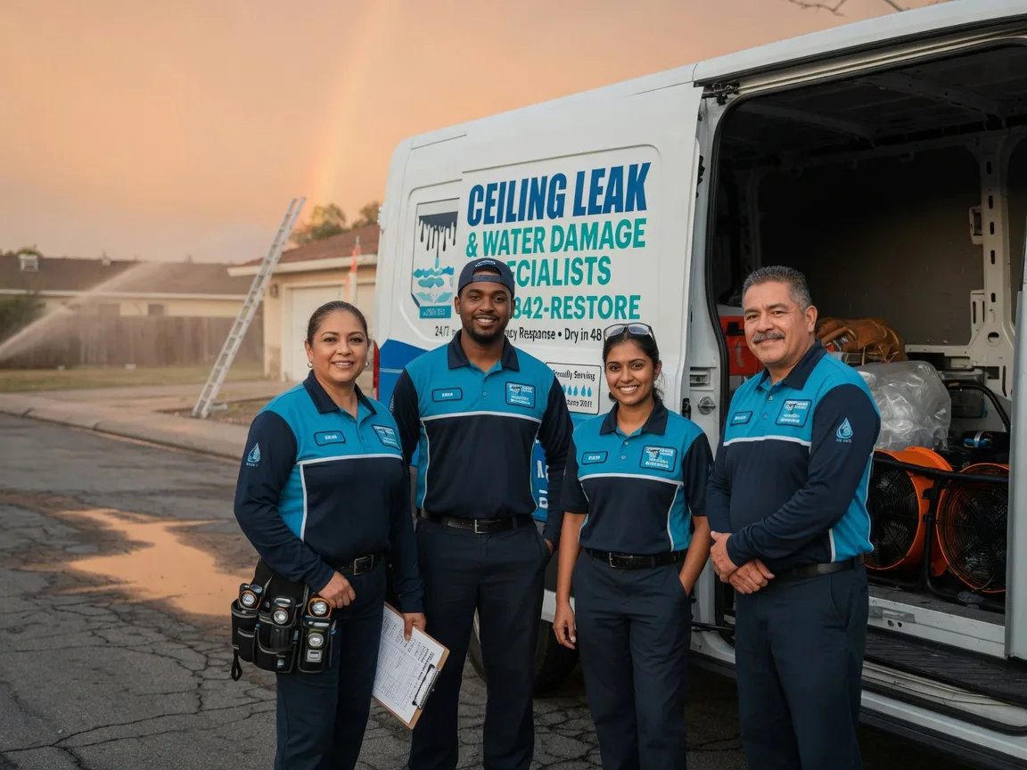 Ceiling Leak Cleanup company in Stafford, OH